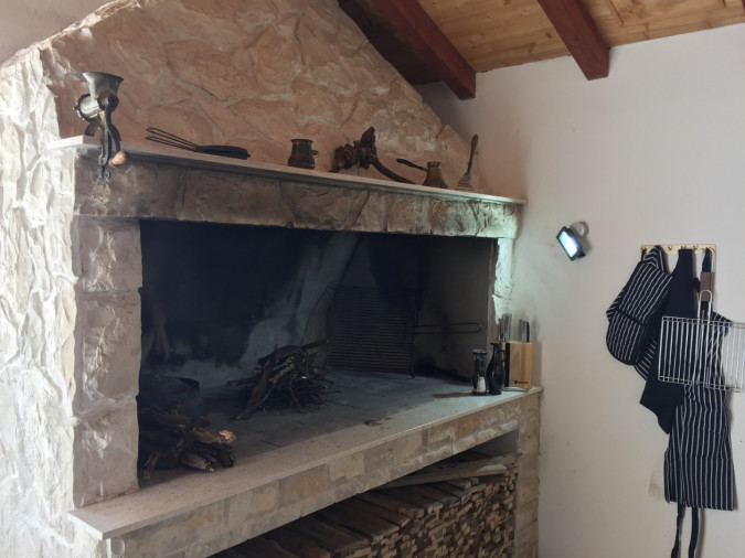 Ro&scaron;tiljnica i prostor oko bazena, Villa Kosta s bazenom, Ka&scaron;tel Novi, Split Rudine, Ka&scaron;tel Novi