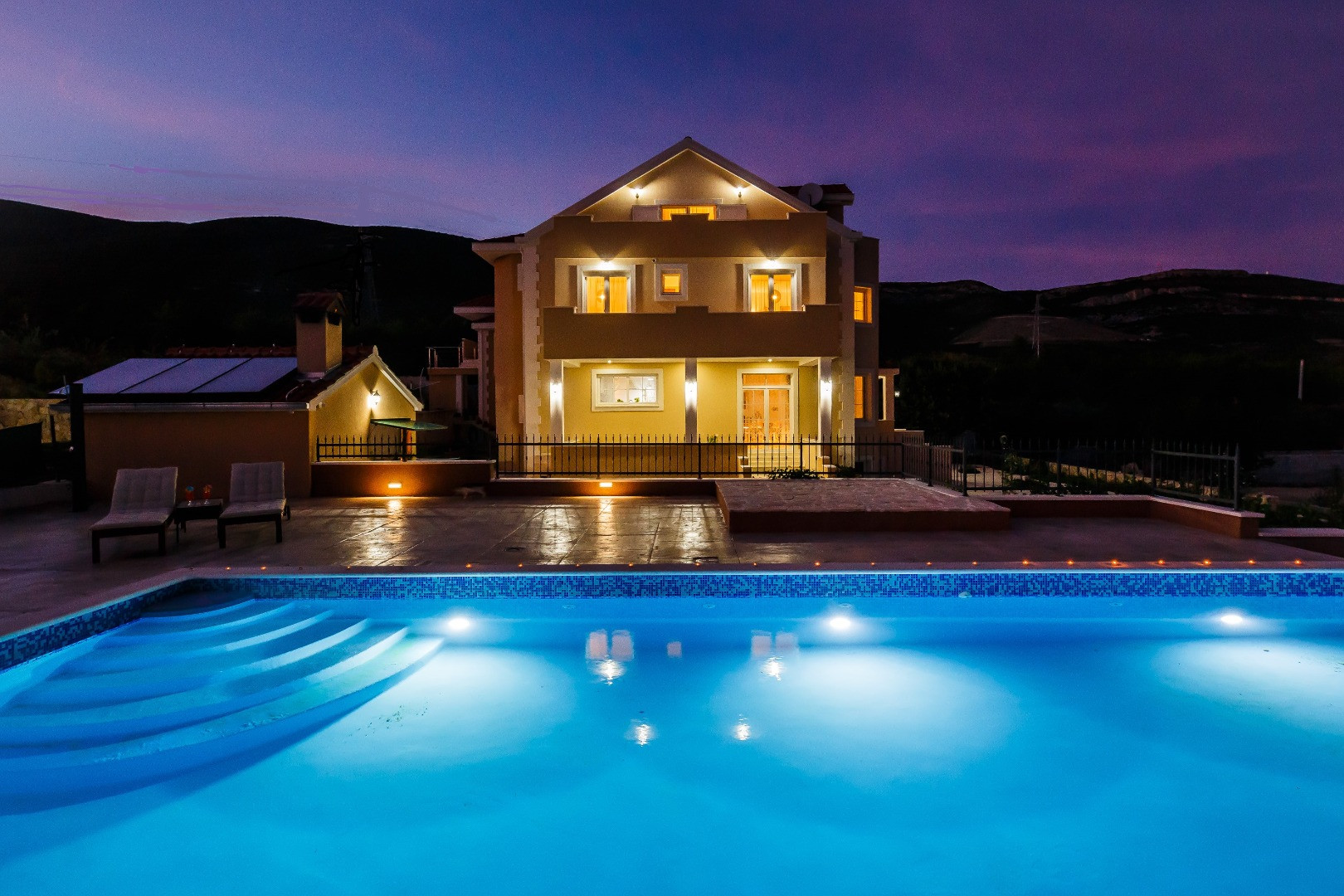 Villa Kosta with pool, Kastel Novi, Split, Croatia